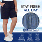 ❄️ ❄️ Hot Sale 49% OFF🔥2025 Innovative Unisex Ice Silk Fast Dry Stretch Shorts