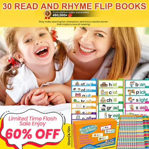 📚30 Read and Rhyme Flip Books🎁