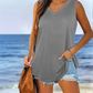 🔥Hot Sale 50% OFF💝✨All-match V-Neck Solid Color Vest