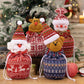 🎄💕Early Christmas Sale🎉🎉Christmas Knitted Doll Gift Bags