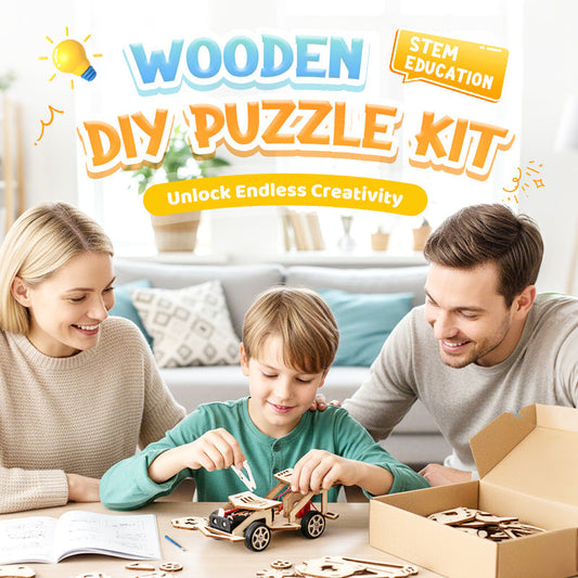 🎁 50% OFF 🧩 DIY Creative Handmade Tech Toys - Build & Learn with Electronic Components, Fun STEM Education for Kids 🚀📦