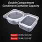 🔥HOT SALE 50% OFF🔥Double Compartment Snack Containers With Lids