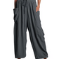 🔥Hot Sale 50% Off💥☀️Women's Linen Wide Leg Pants with Pockets