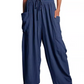 🔥Hot Sale 50% Off💥☀️Women's Linen Wide Leg Pants with Pockets