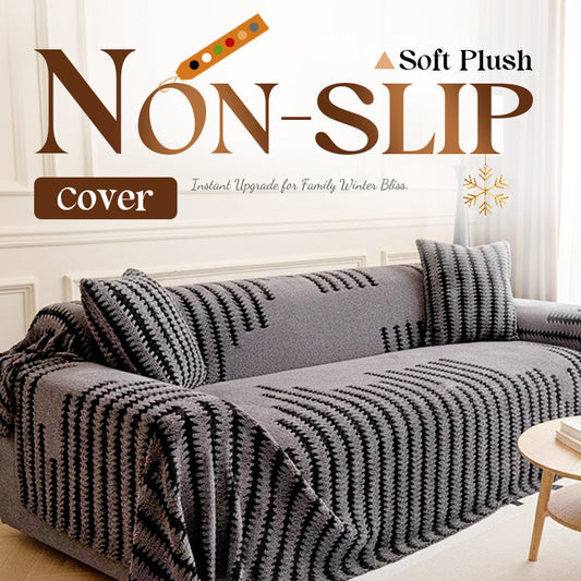 🎉NEW YEAR SALE 60% OFF🛋️Soft Plush Non-Slip Couch Cover🎁