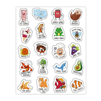 🏆Flash Sale⚡ Teacher Stickers for Kids – Motivational Reward Stickers, Classroom & Homeschool Supplies