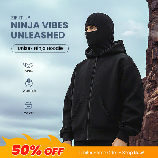 🥷Ninja Zip-Up Hoodie for Men & Women🎁