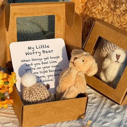 💖Today Only £8.99 each🎁Handmade Mini Plush Teddy Bear in Box🧸