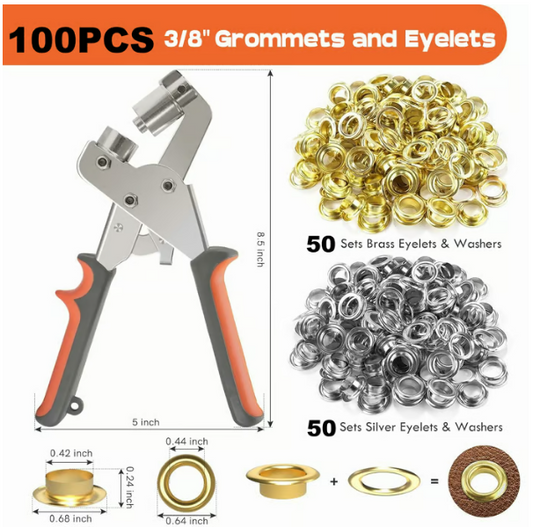 🔥Hot Sale 50% OFF🔥Durable Handheld Hole Punch Pliers with Grommets