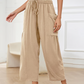 🔥Hot Sale 50% Off💥☀️Women's Linen Wide Leg Pants with Pockets