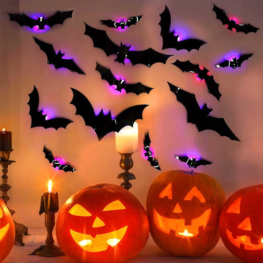 🦇Buy More Save More🎃Halloween 3D Lighted Bats