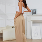 🔥Hot Sale 50% Off💥☀️Women's Linen Wide Leg Pants with Pockets