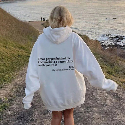 💝'Dear Person Behind Me' Sweatshirt
