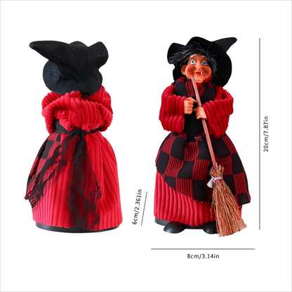🧙🧹Halloween Witch Doll Statue Decor Desktop
