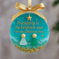 🌊🎁Friendship Sea Glass Christmas Ornament🎄