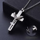 ✝️Cross Urn Necklaces for Ashes/ Holy Water🎁