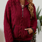 Half-Zip Fuzzy Sweatshirt 🍂 | Cloud-Soft + Roomy Pockets – Comfy Daily/Lounge