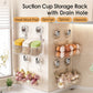 🍃New Upgrade Suction Cup Storage Rack with Drain Hole【Factory direct sales】