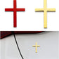 ✝️Metal Jesus Christ Cross Badge Stickers|3D Cross Self-Adhesive Car Scratch Cover Sticker
