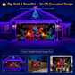 ⚡BLACK FLASH SALE🎇🚪UV Activated Christmas Garage Door Cover Banner, Glows in Dark🔥🎉