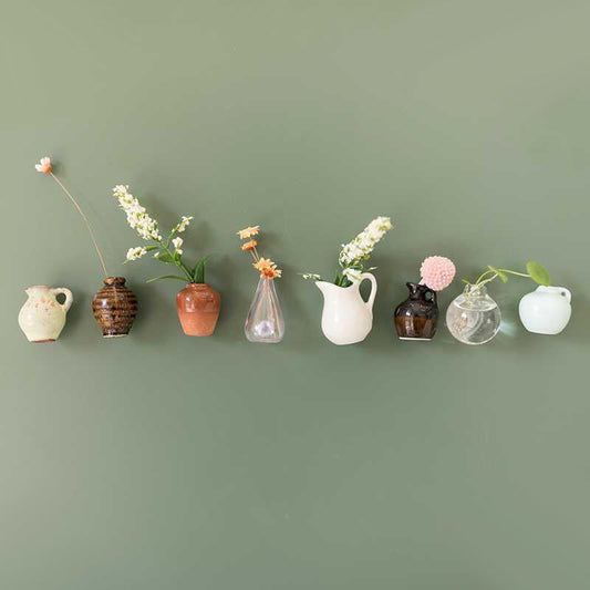 🌺Hot Sale 50% OFF🌺8 PCS Mini Ceramic Vase Fridge Magnet✨