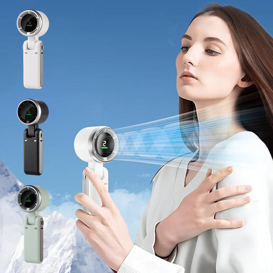 🌞Hot Sale 50% OFF🎁 ❄️Summer Savior💨5-Speed Foldable Handheld Fan