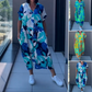 🏖️Summer Hot Sale 54% OFF🌼 Women's Printed V - Neck Casual Elegant Dress