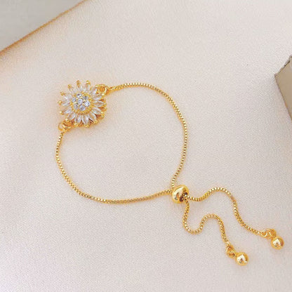 🏖️SUMMER SALE 50% OFF✨Delicate Fashion Sunflower Mood Bracelet