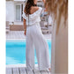 🌞Summer Sale 50% OFF🔥🌺Women’s Off Shoulder Ruffle Jumpsuit🍑