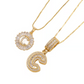 💕Best Gift for your loved one💝Gold Alphabet Pendant Necklace