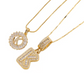 💕Best Gift for your loved one💝Gold Alphabet Pendant Necklace