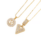 💕Best Gift for your loved one💝Gold Alphabet Pendant Necklace