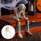 💀🎃No Evil Skeleton Figurine for Gothic & Halloween Decor