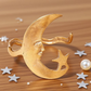 🌙⭐Star and Moon Open Bracelet