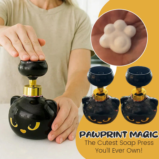 🎃🐾🧼Cute Cat Paw Foaming Soap Dispenser🎁