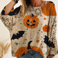 🎃Women's Halloween Loose Fit Batwing Knit Sweater🎁