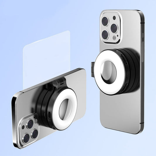 🎁Buy More Save More🔥3-in-1 Magnetic Phone Light With Built-in Mirror