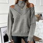🔥Hot Sale 50% OFF🎁Off-Shoulder Turtleneck Sweater