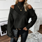 🔥Hot Sale 50% OFF🎁Off-Shoulder Turtleneck Sweater