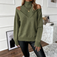 🔥Hot Sale 50% OFF🎁Off-Shoulder Turtleneck Sweater