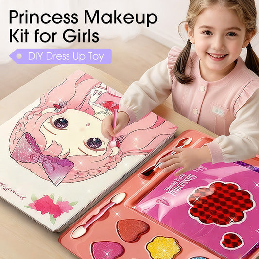 👸💄👝Princess Makeup Kit for Girls – DIY Dress Up Toy🎁