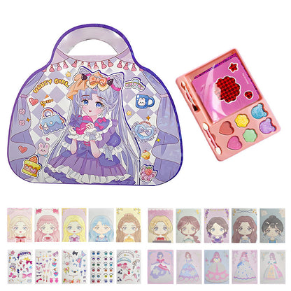 👸💄👝Princess Makeup Kit for Girls – DIY Dress Up Toy🎁
