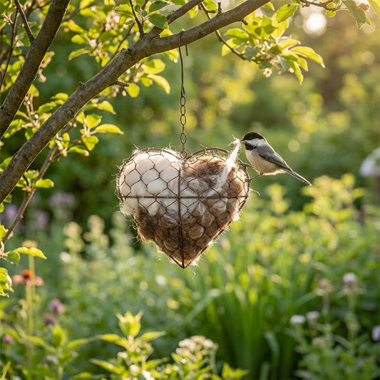 🔥Buy More Save More🔥🐦🌱Handmade Bird Nesting Heart❤️