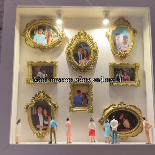 🔥 Last Day 60% OFF🎁✨DIY Mini Museum Silhouette Box – Celebrate Your Unique Memories in Style 💖